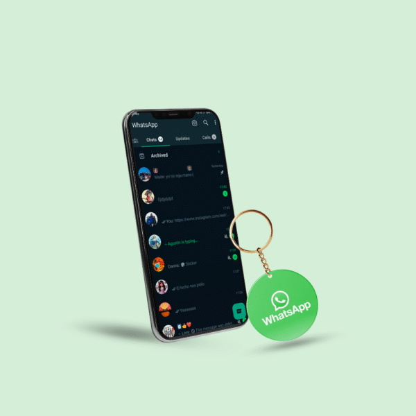 WhatsApp NFC Keychain – Connect Instantly with Your Contacts - Image 5